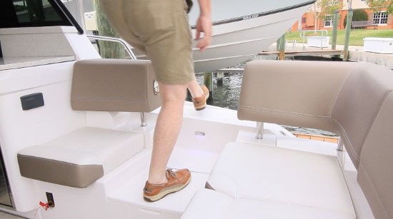 Regal 42 Fly boarding access