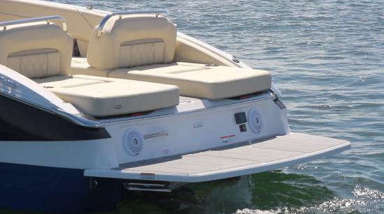 Regal LS6 swim platform