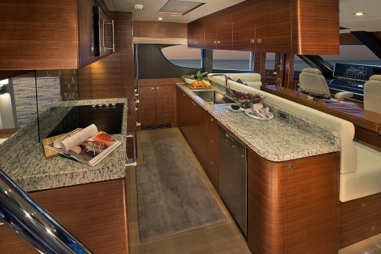 Regency Yachts P65 Galley Size