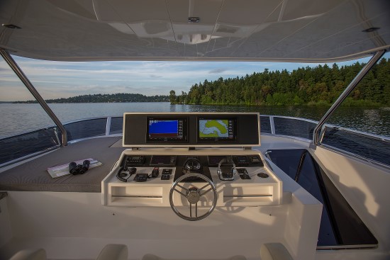 Regency Yachts P65 Flybridge Helm