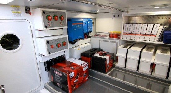 Regency Yachts P65 Engine Room Door