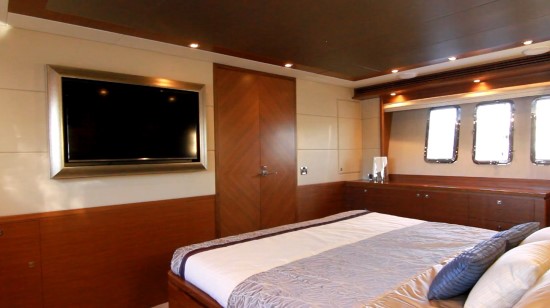 Regency Yachts P65 Master Suite Overhead
