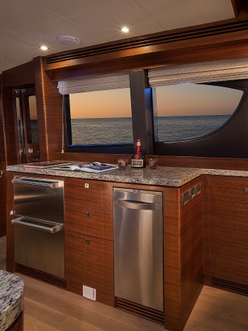 Regency Yachts P65 Galley Side Station