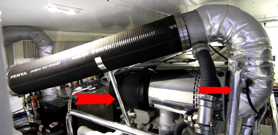 Regency Yachts P65 Struts