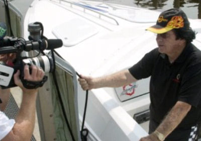 Reggie on Camera