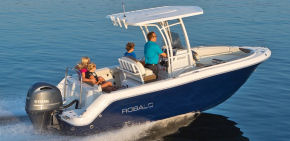 Robalo R222 ES running