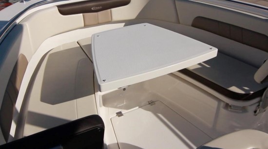 Robalo R242EX dining area