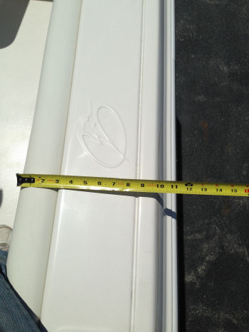 Sailfish 220CC caprails