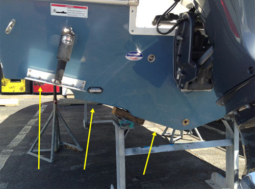 Sailfish 220CC varying deadrise