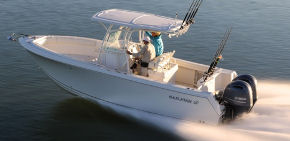 Sailfish 270CC running