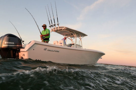 Sailfish 320CC fishing