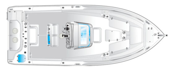 Sailfish 320CC layout