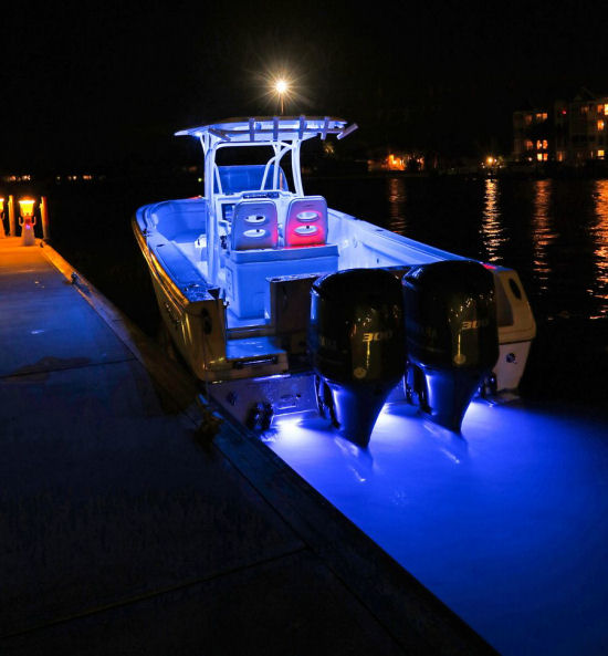 Sailfish 320CC underwater lights