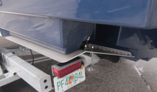 Sea Ray 250 SLX trim tabs