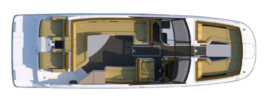 Sea Ray 290 Sundeck floor plan
