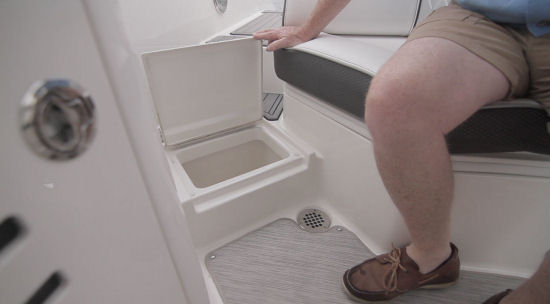 Sea Ray 310 SLX locker