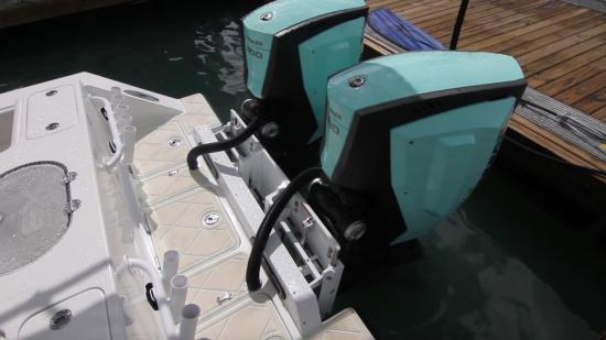 Shallow Sport 32 X3 steering mechanism