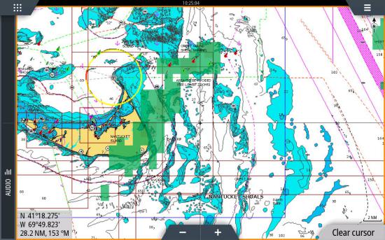 SiriusXM Marine Weather precipitation