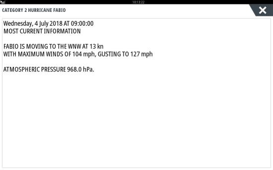 SiriusXM Marine Weather