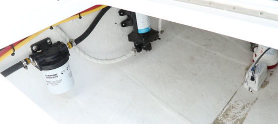 Stuart Boatworks 23 in deck hatch