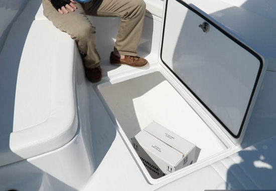 Stuart Boatworks 23 locker