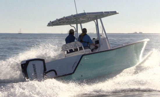 Stuart Boatworks 23 running shot