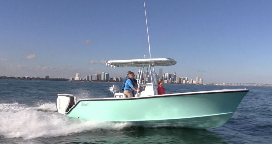 Stuart Boatworks 23 running shot