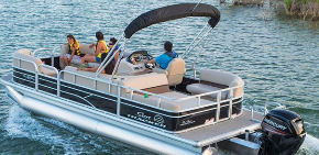 Sun Tracker Party Barge 22 DLX