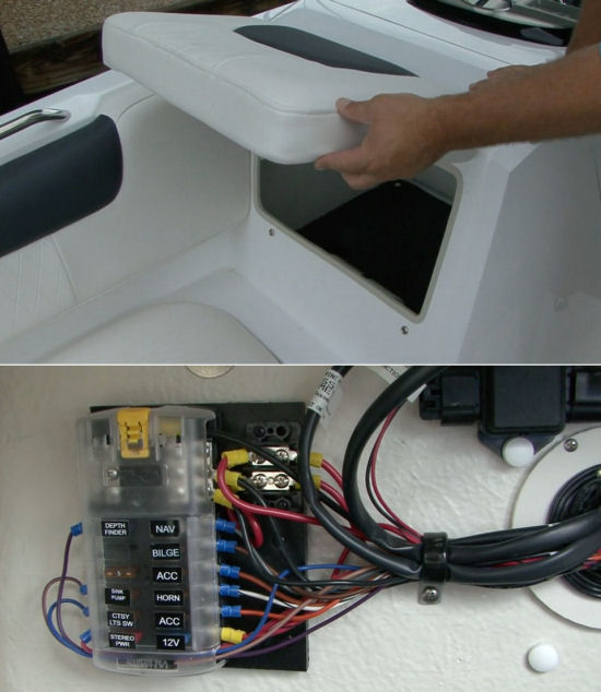 Tahoe 2150 backrest access