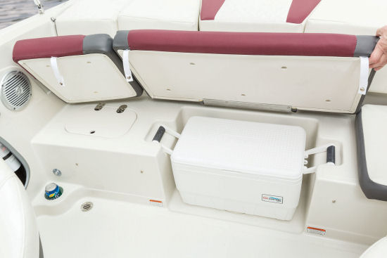 Tahoe 450 TS Outboard optional cooler