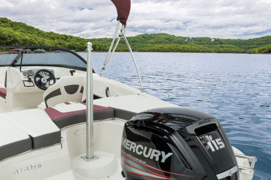 Tahoe 450 TS Outboard ski tow pylon