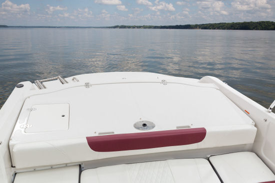 Tahoe 500 TF engine compartment