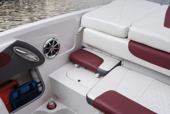 Tahoe 550 TS Outboard removable cushion