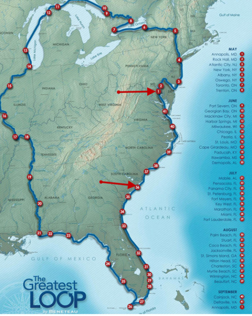 Beneteau Swift 34: Making the Great Loop Route