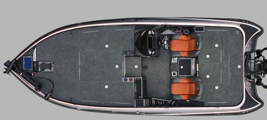 Triton 21 TrX fishing platform