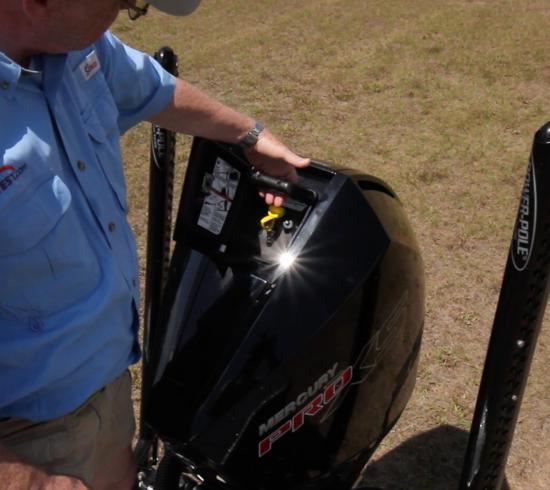 Triton 21 TrX handle