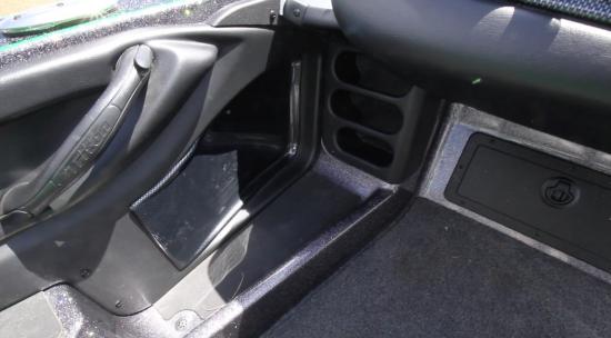 Triton 21 TrX storage bins