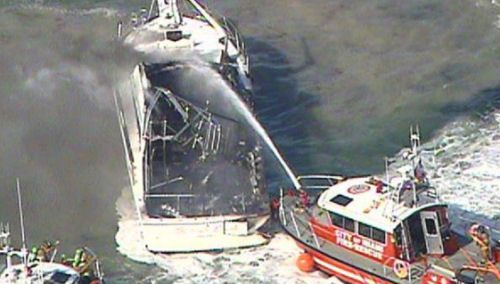 Boat Fire