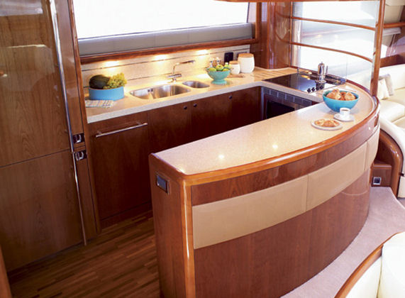 Viking 70 Galley