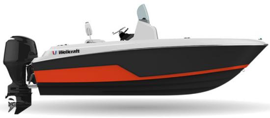 Wellcraft 182 Fisherman tri tone