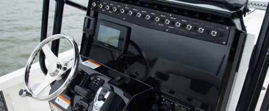 Wellcraft 221 Fisherman helm