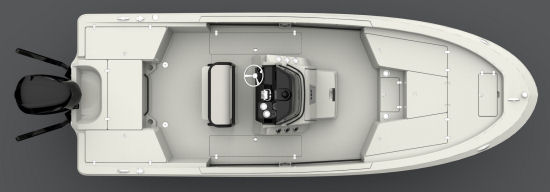 Wellcraft 241 Fisherman deckplan