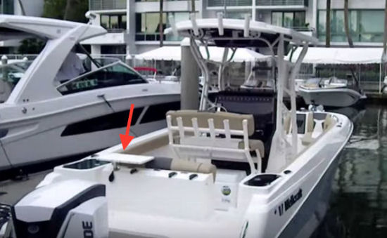 Wellcraft 242 Fisherman cutting board