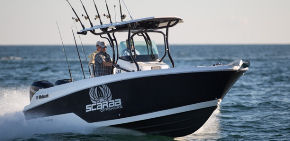 Wellcraft 262 Scarab Offshore running