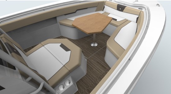 Wellcraft 302 Scarab Offshore bow