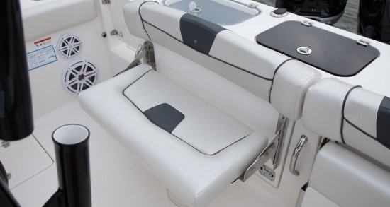 Wellcraft 302 Scarab Offshore transom bench