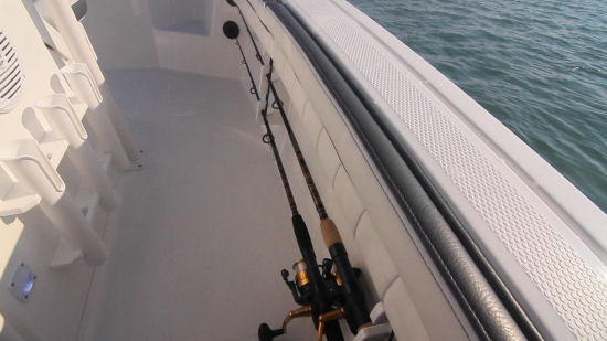 Yamaha 190 FSH rod storage