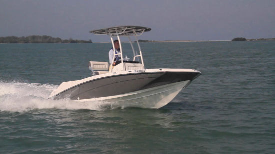 Yamaha 190 FSH running shot