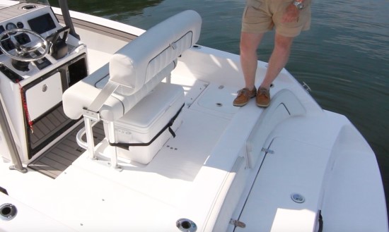 Yamaha 210 FSH Sport Aft Casting Platform