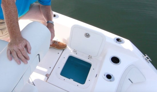 Yamaha 210 FSH Sport 26-gallon Livewell